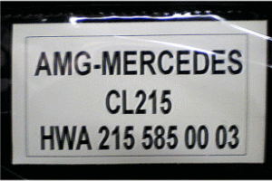 AMG-MERCEDES CL215