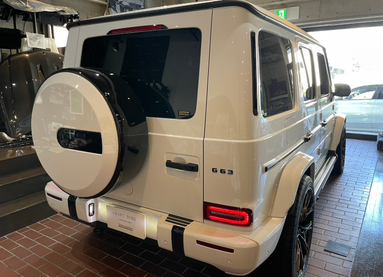 W463�Q�����f�R�[�i�[��G63�A�b�v